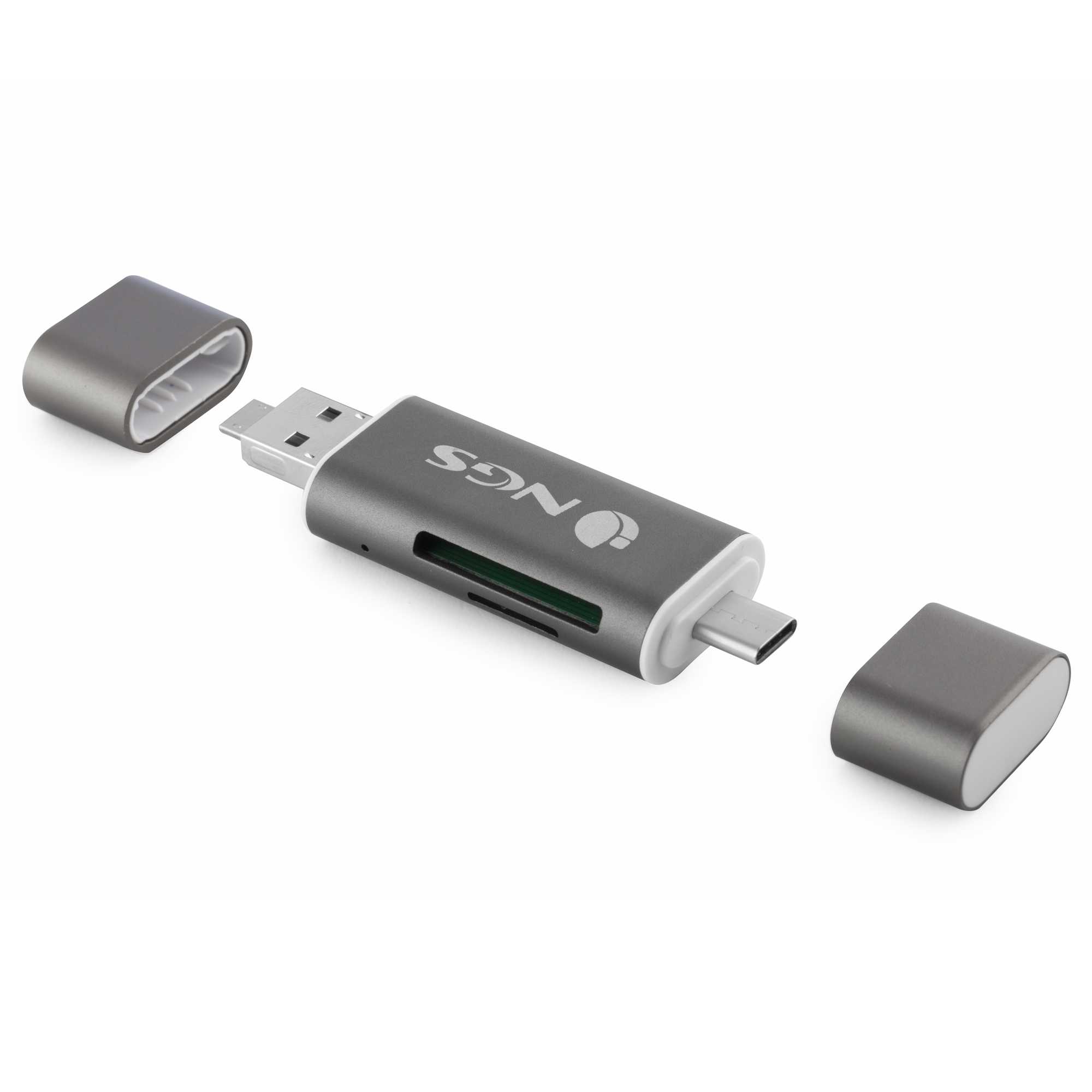  LECTEUR  DE CARTE  5 EN 1 TYPE C USB  MICRO USB  SD  ET 